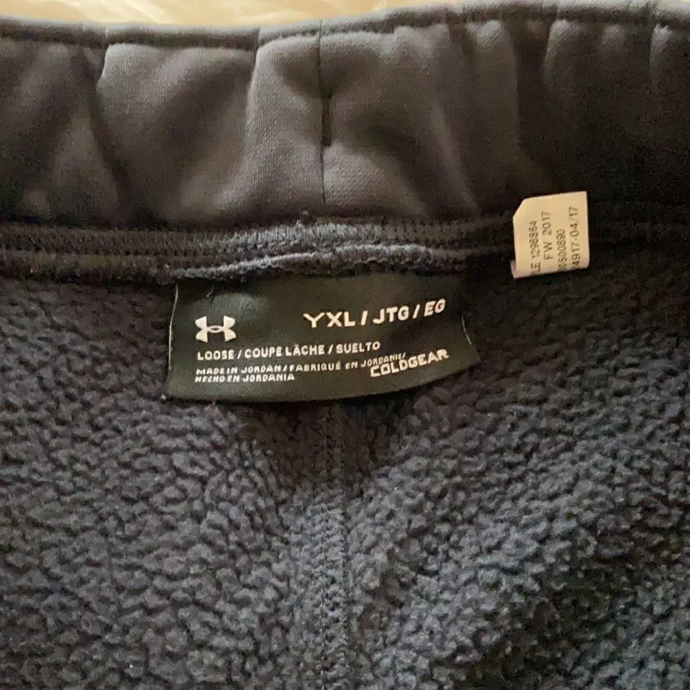 Under Armour | Youth Girls Loose Fit Storm Cold Gear Water Resistant Sweat Pants